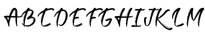 Daughter Demo Font UPPERCASE