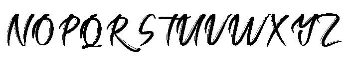 Daughter Demo Font UPPERCASE
