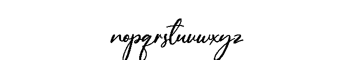 Daviast Font LOWERCASE