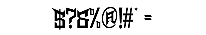 Dawnee DEMO Font OTHER CHARS