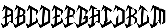 Dawnee DEMO Font UPPERCASE