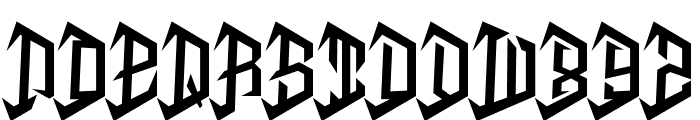 Dawnee DEMO Font UPPERCASE