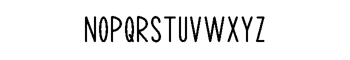 Day Display1 Font UPPERCASE