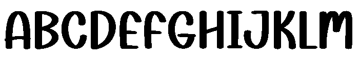 Day School Font UPPERCASE