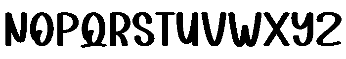 Day School Font LOWERCASE
