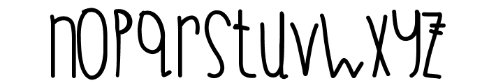 DayDreaming Font LOWERCASE