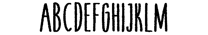 Day&Night-Regular Font UPPERCASE