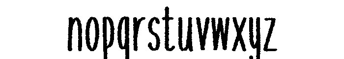 Day&Night-Regular Font LOWERCASE