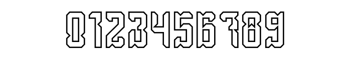 Dayak Shield-Hollow Font OTHER CHARS