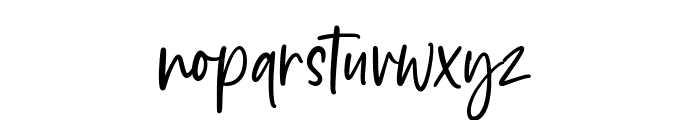 Daydream Font LOWERCASE