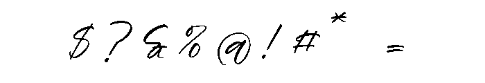 Daylight Beauty Font OTHER CHARS