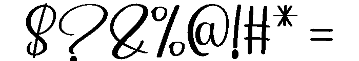 Daylight Saving Font OTHER CHARS
