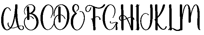 Daylight Saving Font UPPERCASE