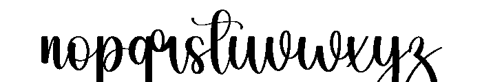 Daylight Saving Font LOWERCASE