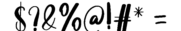Daylight2 Font OTHER CHARS
