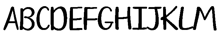 Days of Love Font UPPERCASE