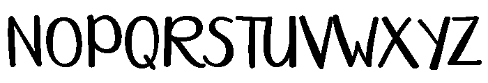 Days of Love Font UPPERCASE