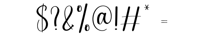 Daytona Font OTHER CHARS