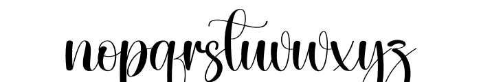 Daytona Font LOWERCASE
