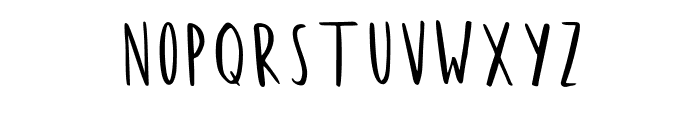 Dazey Regular Font UPPERCASE