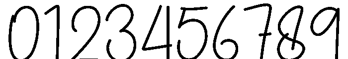 Dazzling Font OTHER CHARS