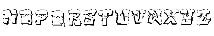 dak_font Font UPPERCASE