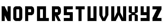 daveylikespie B Regular Font UPPERCASE