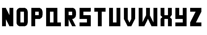 daveylikespie B Regular Font LOWERCASE