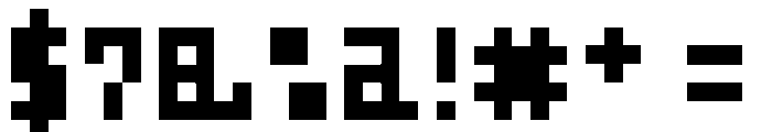 daveylikespie Regular Font OTHER CHARS