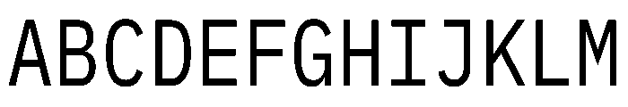 Datatype 100 Font UPPERCASE