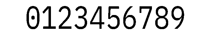 Datatype 600 Font OTHER CHARS