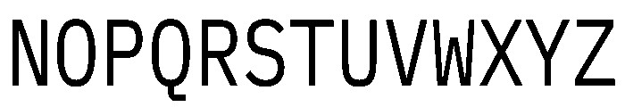 Datatype 800 Font UPPERCASE