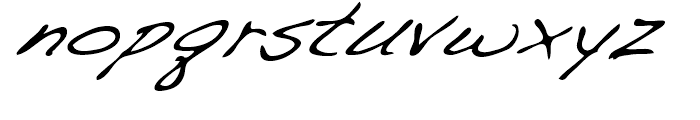 Dakota Italic Font LOWERCASE