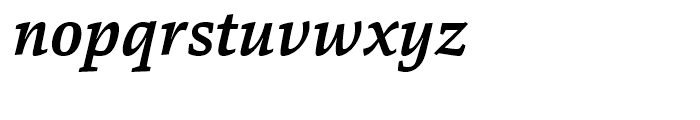Danton Bold Italic Font LOWERCASE