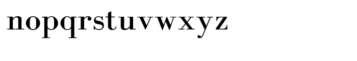 Daphna Medium Font LOWERCASE