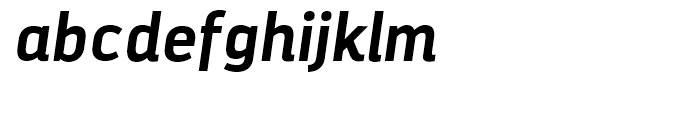 Darwin Alt Bold Italic Font LOWERCASE