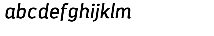 Darwin Alt Italic Font LOWERCASE