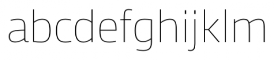 Dalle Set Ultra Light Font LOWERCASE