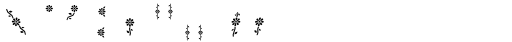 Dabu Flower Font OTHER CHARS