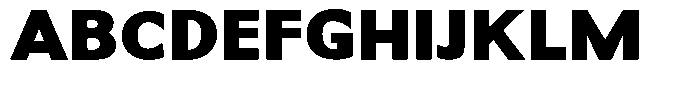 Dafe Ranst Black Font UPPERCASE