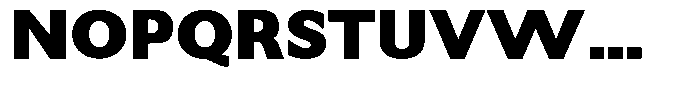 Dafe Ranst Black Font UPPERCASE