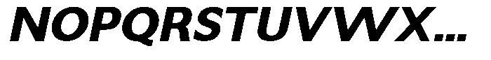 Dafe Ranst Bold Italic Font UPPERCASE