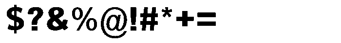 Dafe Ranst Bold Font OTHER CHARS