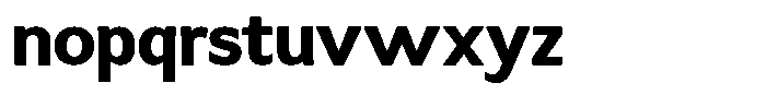 Dafe Ranst Bold Font LOWERCASE