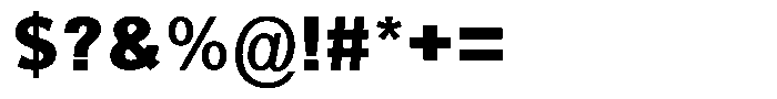 Dafe Ranst Extra Bold Font OTHER CHARS