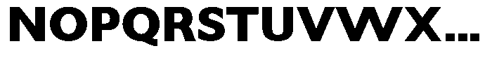 Dafe Ranst Extra Bold Font UPPERCASE