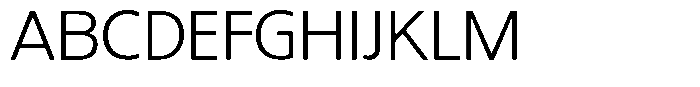 Dafe Ranst Extra Light Font UPPERCASE