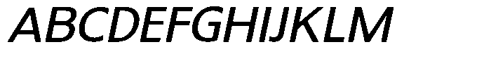 Dafe Ranst Italic Font UPPERCASE