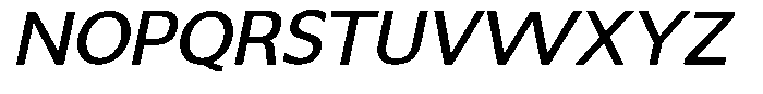 Dafe Ranst Italic Font UPPERCASE