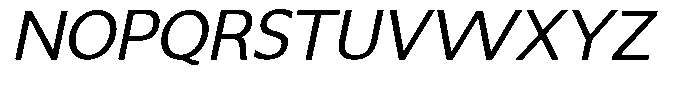 Dafe Ranst Light Italic Font UPPERCASE